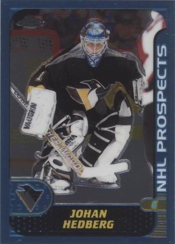 2001-02 Topps Chrome - Johan Hedberg #146