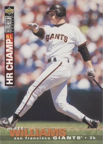 1995 Upper Deck Collector's Choice - Matt Williams #71