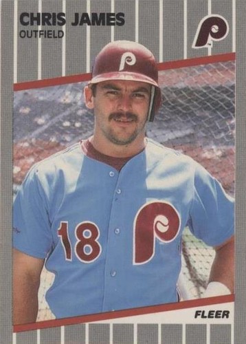 1989 Fleer - Chris James #572