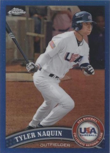2011 Topps Chrome - Tyler Naquin #USABB17