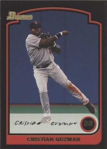 2003 Bowman - Cristian Guzman #118