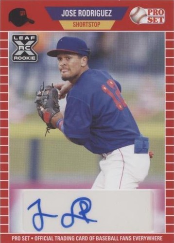 2021 Leaf Pro Set Baseball Blaster - Jose Rodriguez #PS-JR4