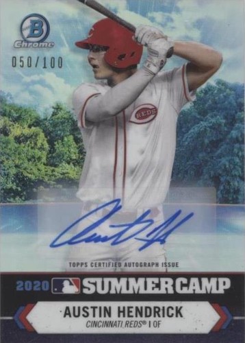 2021 Bowman Chrome - Austin Hendrick #SC-8