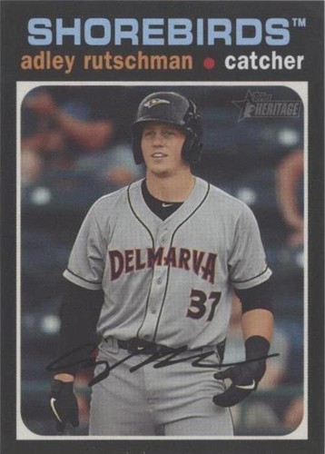2020 Topps Heritage Minor League Edition - Adley Rutschman #201