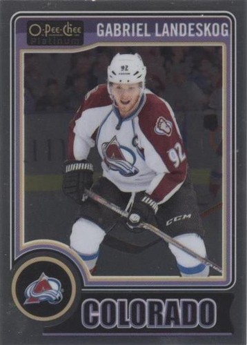 2014-15 O-Pee-Chee Platinum - Gabriel Landeskog #120