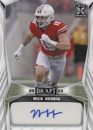 2023 Leaf Draft Nick Herbig #BA-NH1