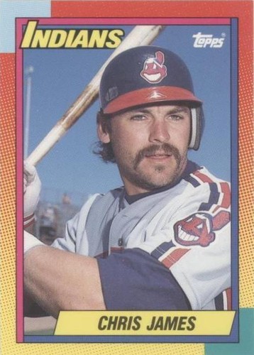 1990 Topps Traded - Chris James #46T