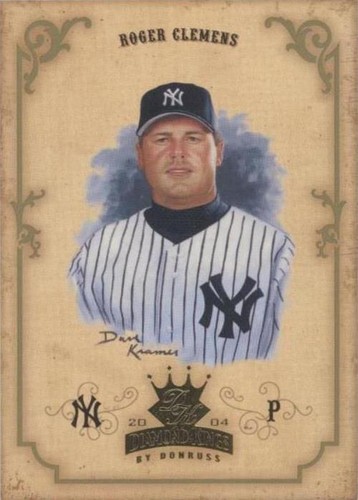 2004 Donruss Diamond Kings - Roger Clemens #105