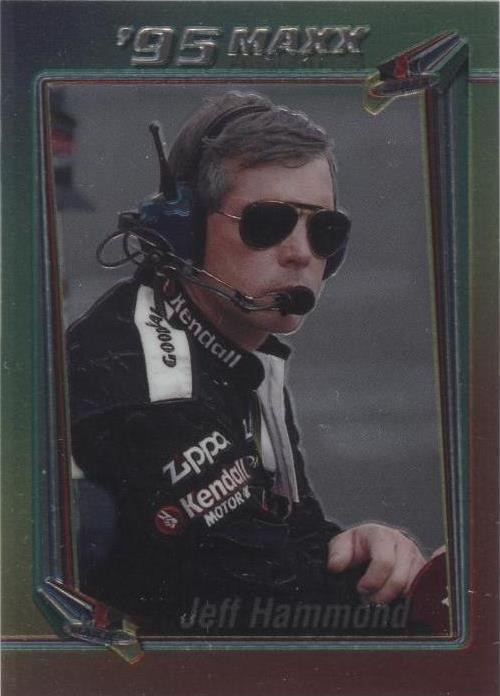 1995 Maxx Premier Plus Chromium - Jeff Hammond #108