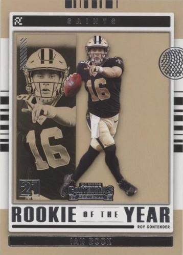 2021 Panini Contenders Ian Book #ROY-IBO