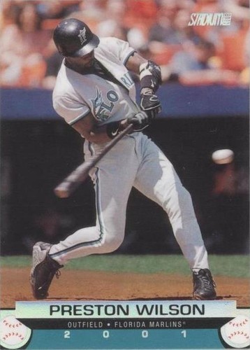 2001 Topps Stadium Club - Preston Wilson #44