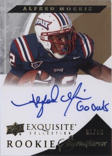 2012 Exquisite Collection Alfred Morris #93