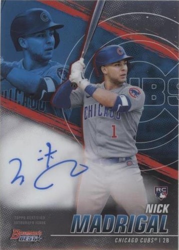 2021 Bowman's Best - Nick Madrigal #B21-NMA