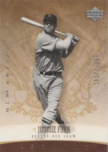 2005 Upper Deck Artifacts - Jimmie Foxx #172