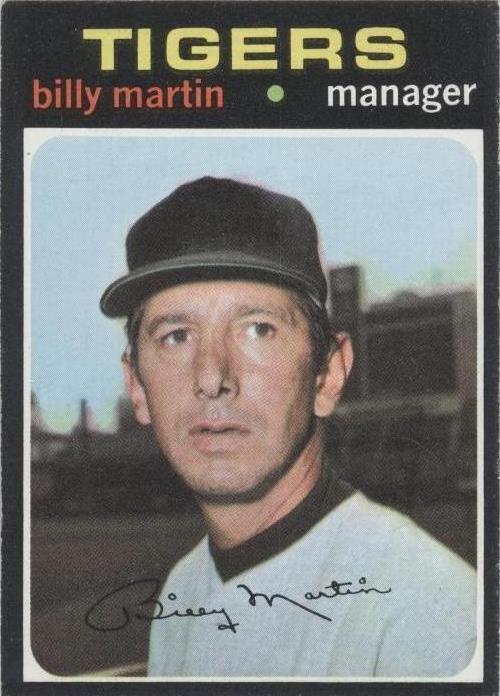 Topps 1971 - Billy Martin #208