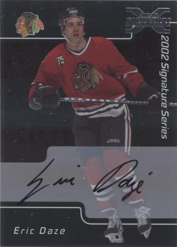 2002-03 In the Game Be A Player Signature Series - Eric Daze #068