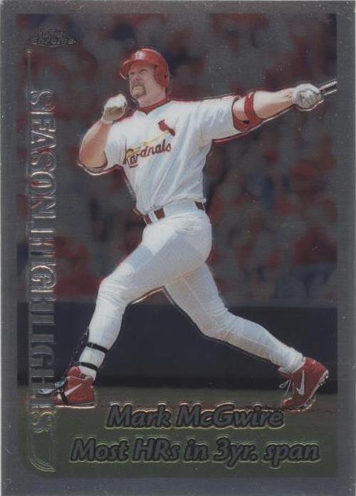 Topps Chrome 1999 - Mark McGwire #201