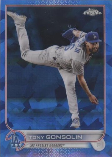 2022 Topps Chrome Update Series Sapphire Edition - Tony Gonsolin #US252