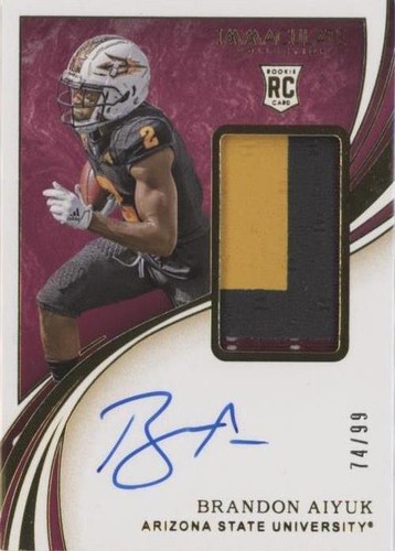 2020 Panini Immaculate Collection Collegiate Brandon Aiyuk #110