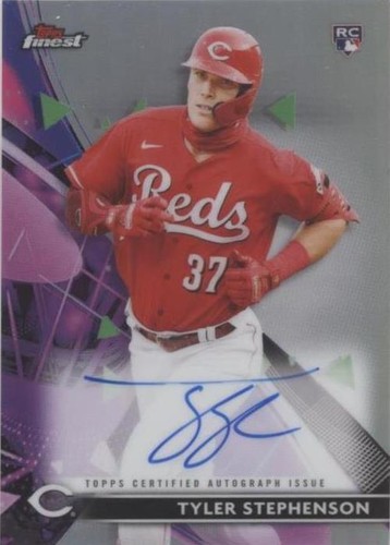 2021 Topps Finest - Tyler Stephenson #FA-TS