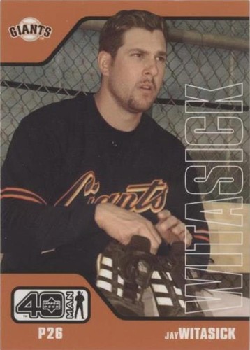 2002 Upper Deck 40 Man - Jay Witasick #774
