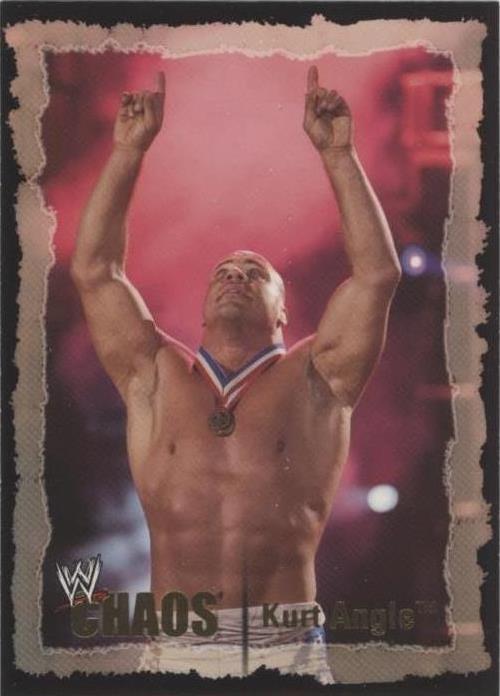 2004 Fleer WWE Chaos - Kurt Angle #4