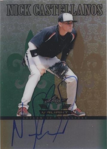 2012 Leaf Valiant - Nick Castellanos #VA-NC1