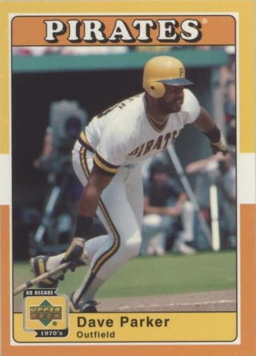 2001 Upper Deck década de 1970 - Dave Parker #85