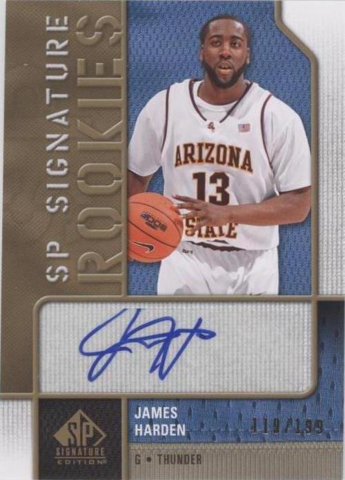 2009-10 SP Signature Edition - James Harden #R-HA