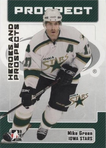 2006-07 In the Game Heroes and Prospects - Mike Green #162