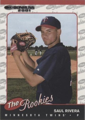 2001 Donruss The Rookies - Saul Rivera #R17
