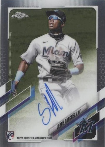 2021 Topps Chrome - Jesus Sanchez #RA-JS