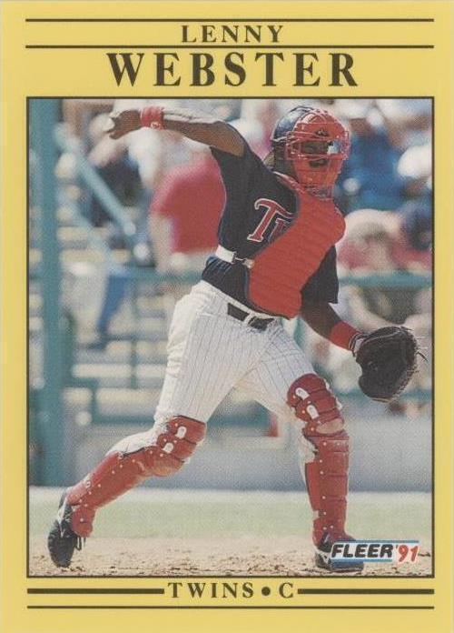 1991 Fleer Update - Lenny Webster #U-41