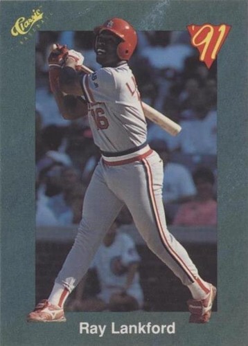 1991 Classic Update Green Travel Edition - Ray Lankford #T48