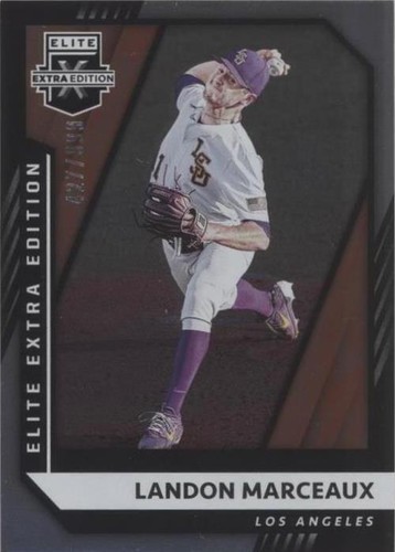 2021 Panini Elite Extra Edition - Landon Marceaux #80