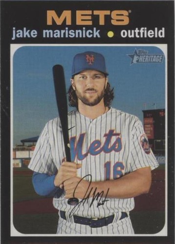 2020 Topps Heritage High Number - Jake Marisnick #693