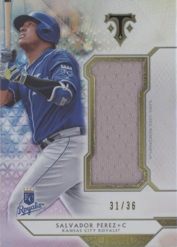 2018 Topps Triple Threads - Salvador Perez #SJR-SP1