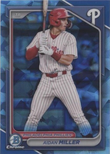 2024 Bowman Chrome Draft Sapphire Edition - Aidan Miller #BDC-115