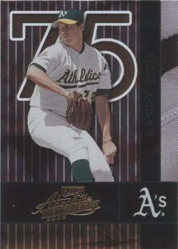 2002 Playoff Absolute Memorabilia - Barry Zito #105