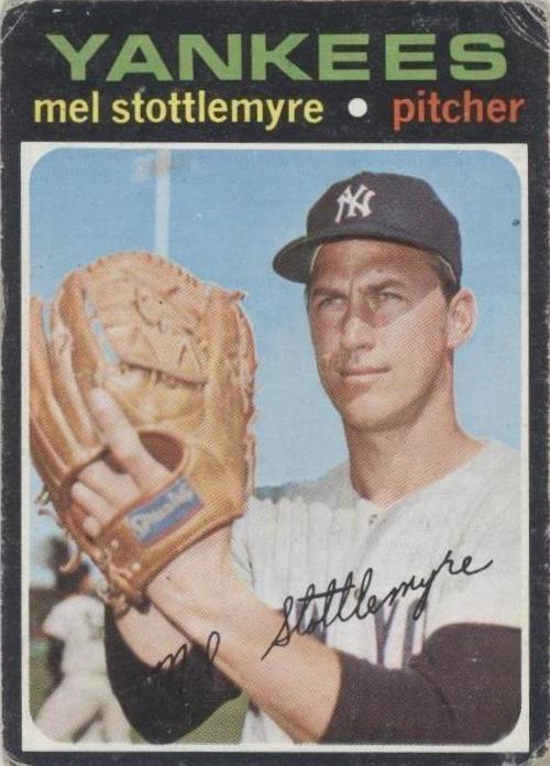 Topps 1971 - Mel Stottlemyre #615
