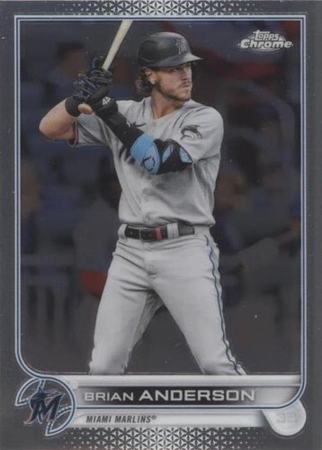2022 Topps Chrome - Brian Anderson #138