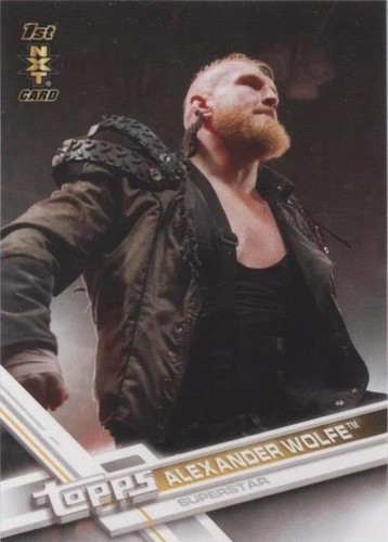 2017 Topps WWE - Alexander Wolfe #60