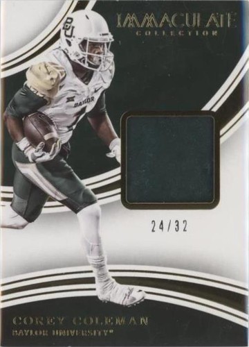 2016 Panini Immaculate Collection Collegiate Corey Coleman #9