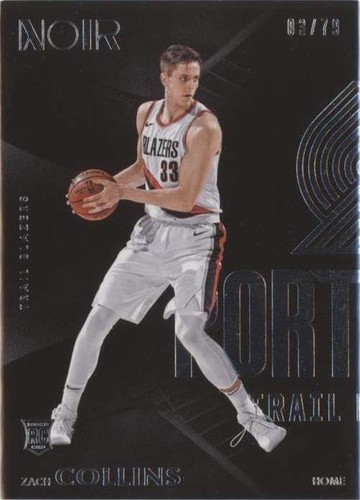 2017-18 Panini Noir - Zach Collins #73