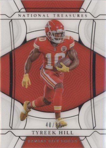 2021 Panini National Treasures Tyreek Hill #38