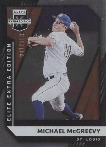 2021 Panini Elite Extra Edition - Michael McGreevy #18