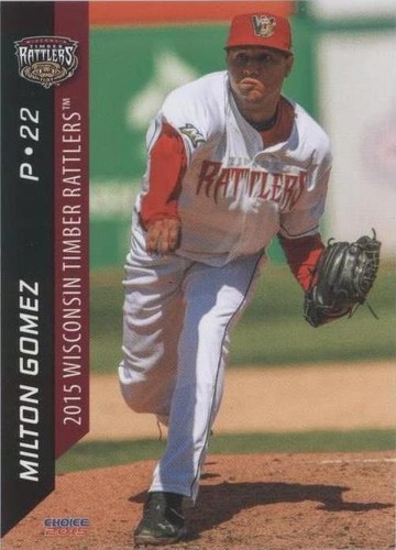 2015 Choice Wisconsin Timber Rattlers - Milton Gomez #09