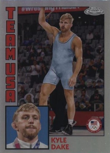 2024 Topps Chrome U.S. Olympic & Paralympic Team and Hopefuls - Kyle Dake #84T-11