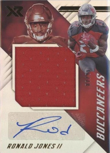 2018 Panini XR Ronald Jones II #RJA12