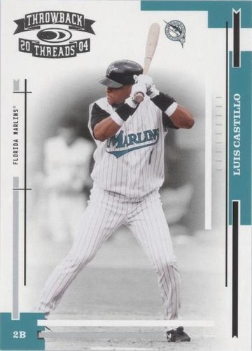 2004 Donruss Throwback Threads - Luis Castillo #78